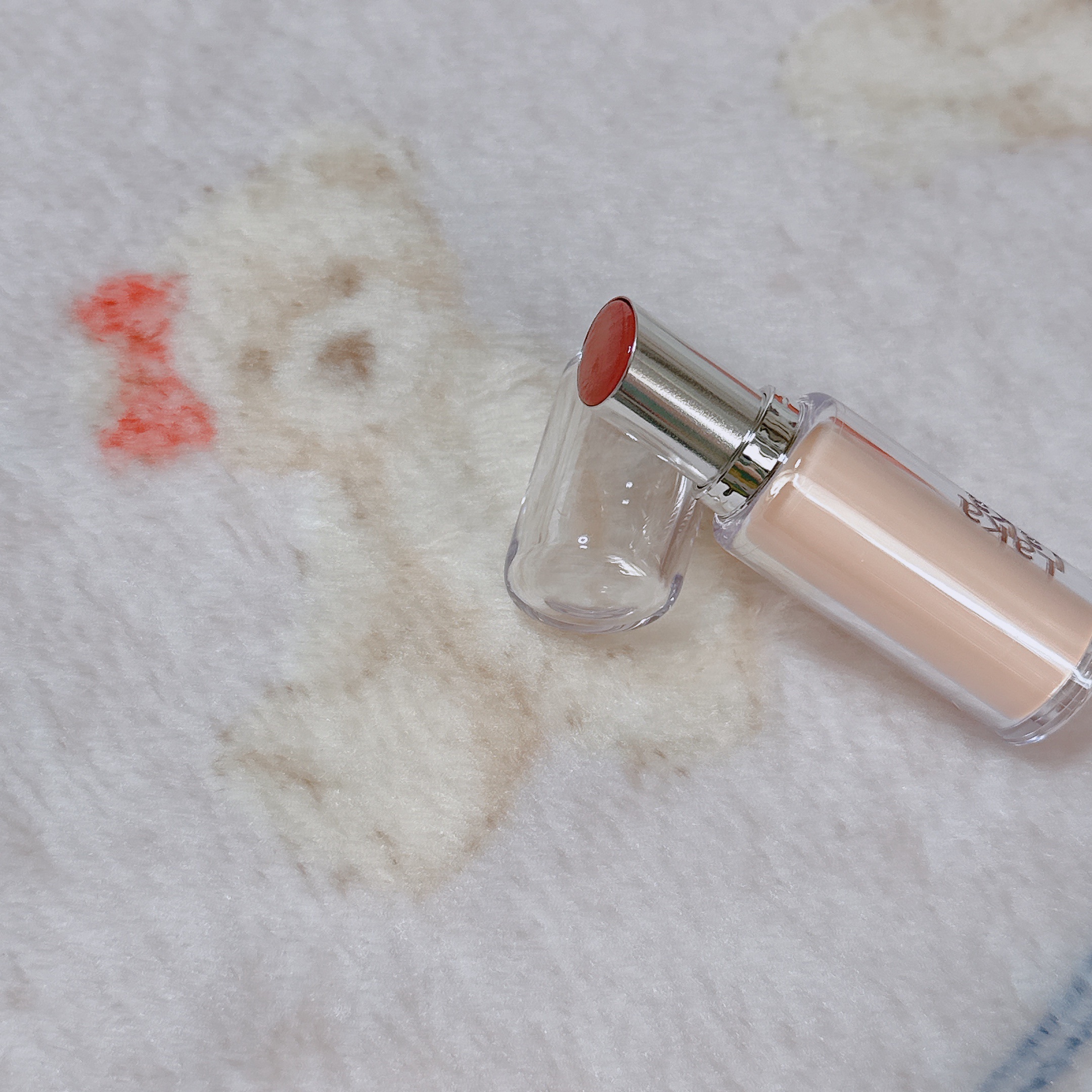 ボンディンググロウリップスティック 203 マーク/Laka/口紅を使ったクチコミ（2枚目）