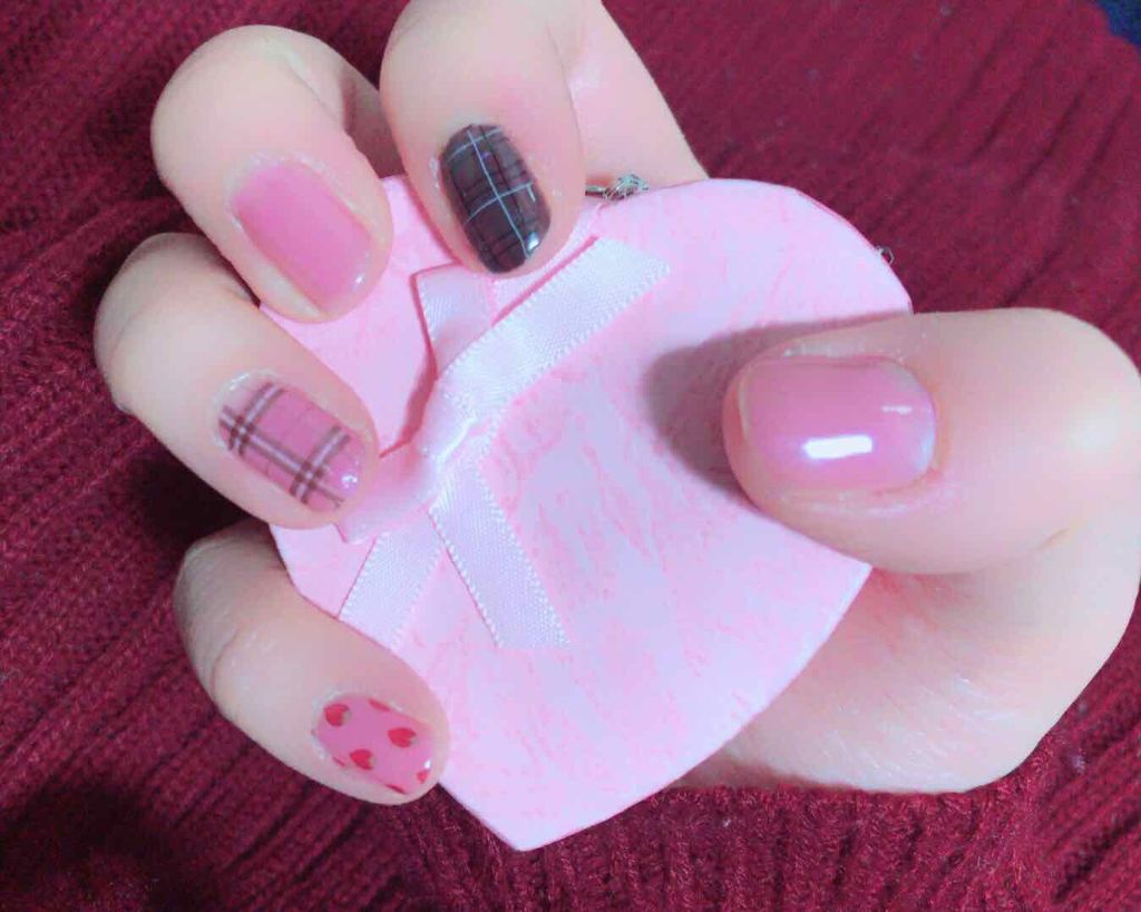 しずくネイルシール/キャンドゥ/ネイルシールを使ったクチコミ(1枚目)