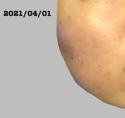 カラーブレンドグローファンデーション/ディエム クルール/クリーム・エマルジョンファンデーションを使ったクチコミ(4枚目)