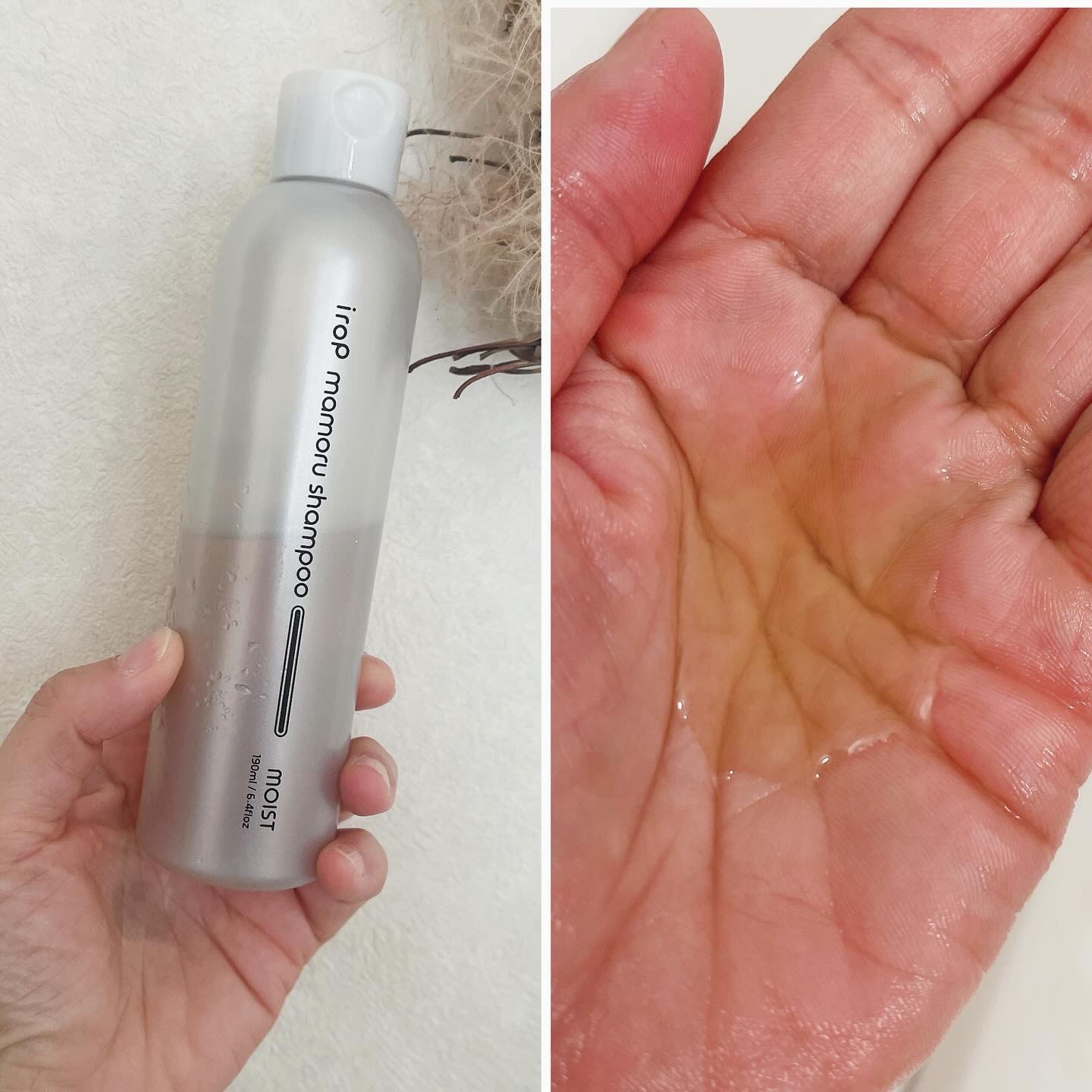 イロップ マモル シャンプー/トリートメント モイスト シャンプー190ml/irop/市販シャンプーを使ったクチコミ（1枚目）