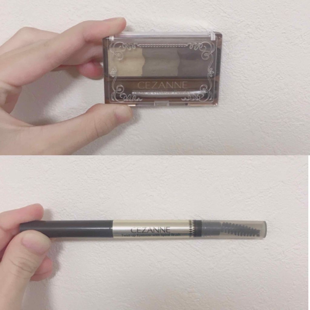 ノーズ&アイブロウパウダー/CEZANNE/パウダーアイブロウを使ったクチコミ(1枚目)