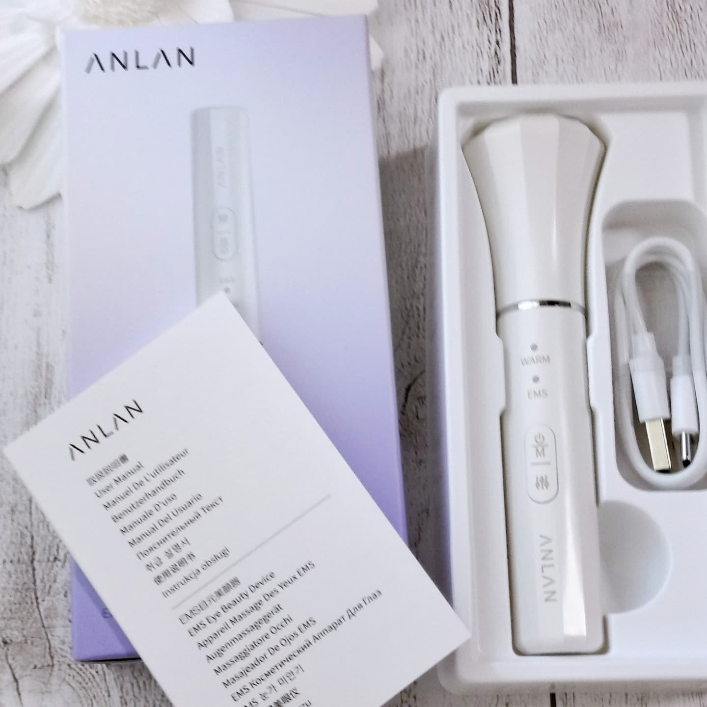 目元美顔器/ANLAN/美顔器・マッサージを使ったクチコミ（3枚目）