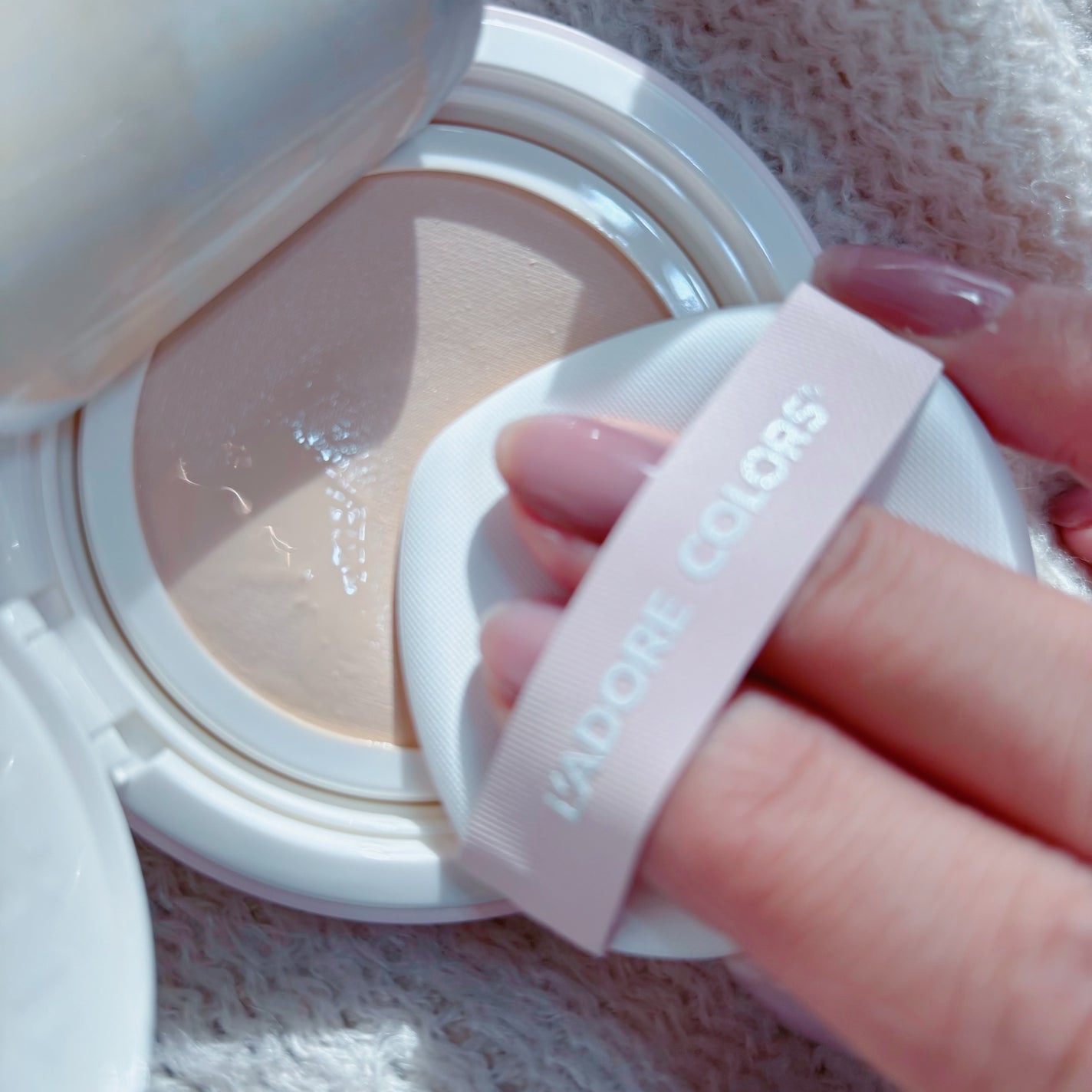 L'ADORE COLORS レインコート クッション ファンデーション/L'adore Colors/クッションファンデーションを使ったクチコミ(2枚目)