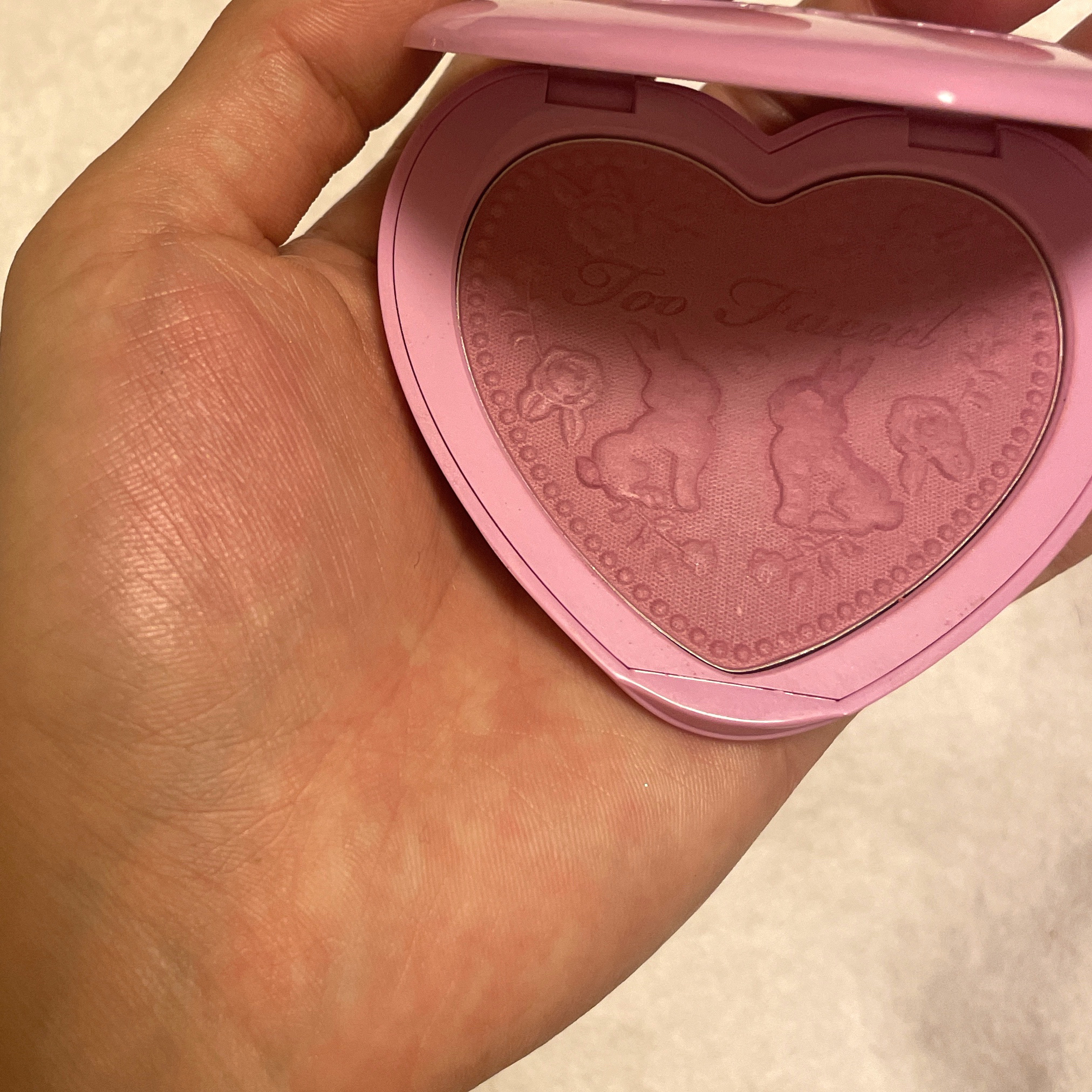  ラブ フラッシュ ウォーターカラー ブラッシュ​/Too Faced/パウダーチークを使ったクチコミ（2枚目）