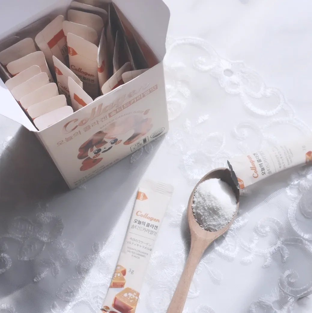 今日のコラーゲン ソルティキャラメル味/Hello Beauty/美容サプリメントを使ったクチコミ（2枚目）