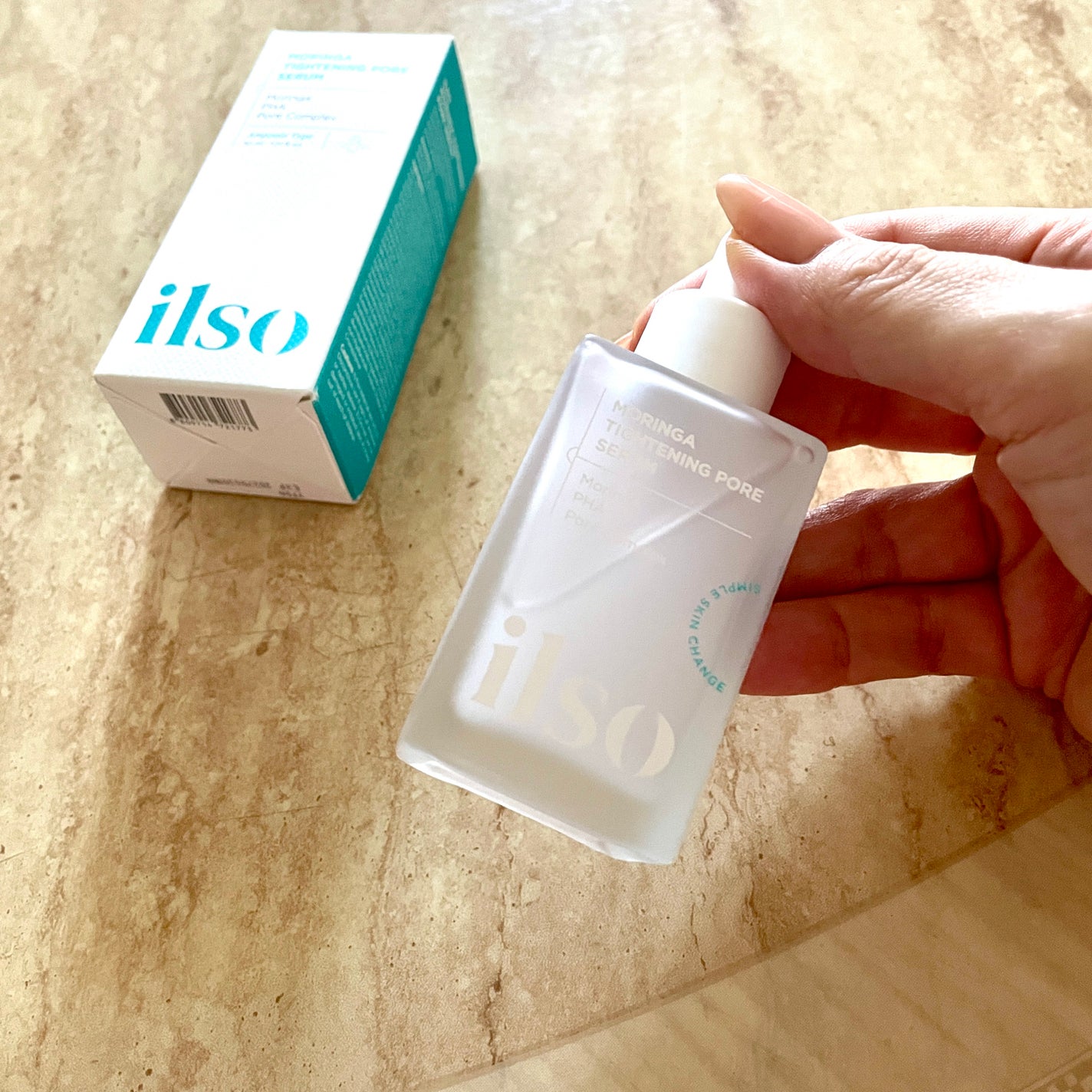 モリンガタイトニングポアセラム/ilso/美容液を使ったクチコミ(2枚目)