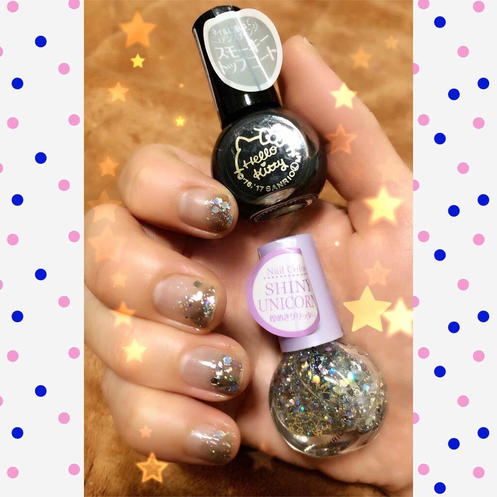 サンリオネイル/DAISO/マニキュアを使ったクチコミ(1枚目)