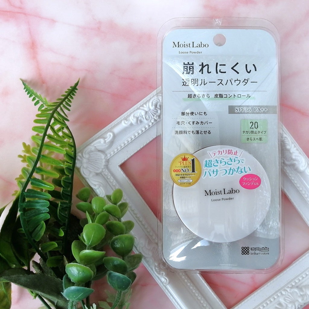 ルースパウダー<テカリ防止タイプ>/Moist Labo/ルースパウダーを使ったクチコミ(3枚目)