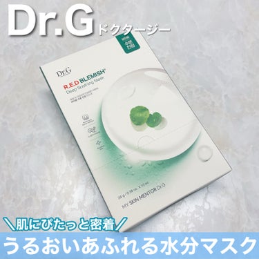 Dr.G レッドブレミッシュディープスージングマスクのクチコミ「Dr.G様よりいただきました🕊️
⠀
⠀
✼••┈┈┈┈┈┈┈┈┈┈┈┈┈┈┈┈••✼
Dr......」（1枚目）