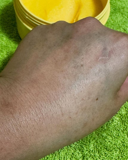 Q+Me スウィートボムタラソスクラブレモンティーの香り/AGARISM/バスト・ヒップケアを使ったクチコミ(7枚目)