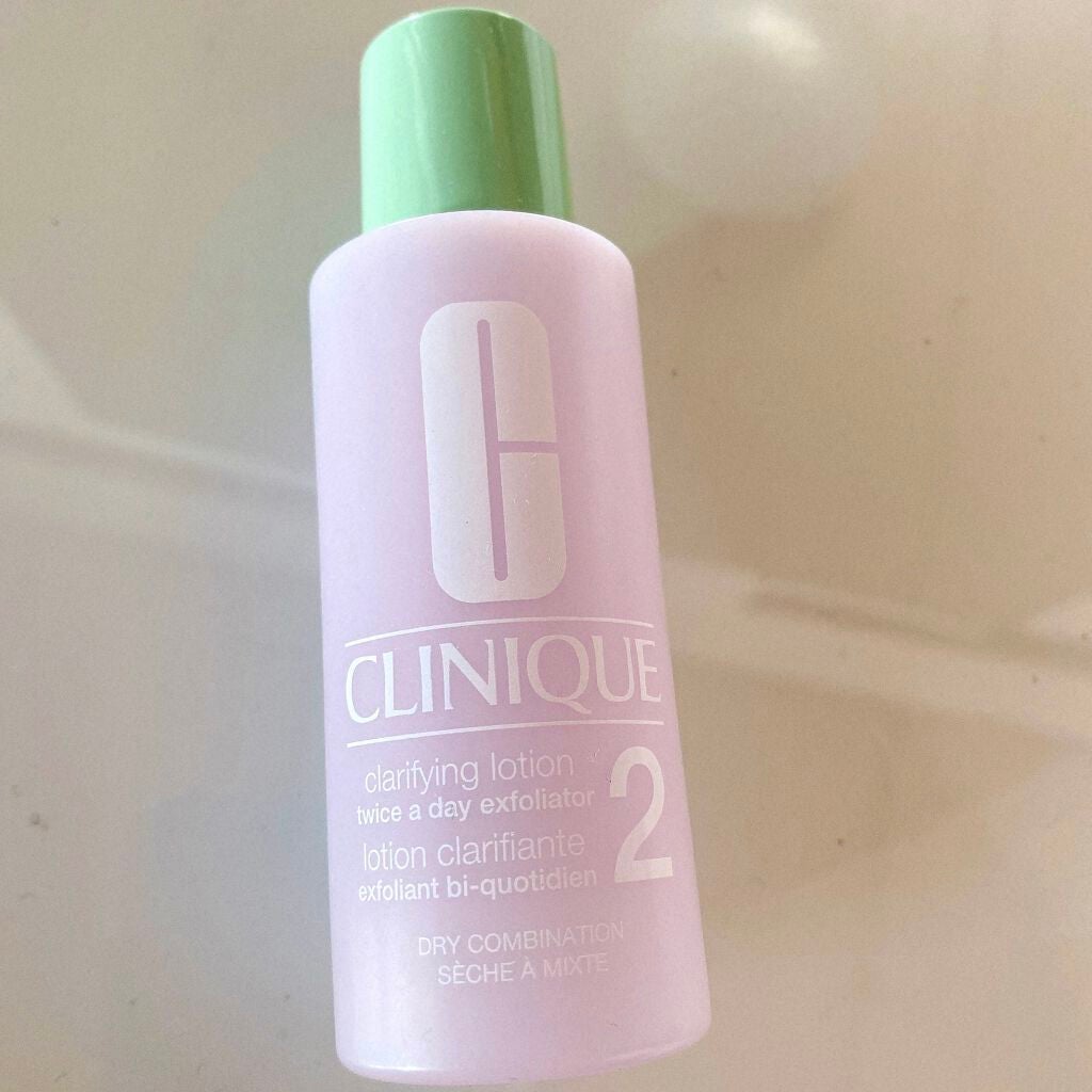 クラリファイング ローション 2/CLINIQUE/拭き取り化粧水を使ったクチコミ(1枚目)