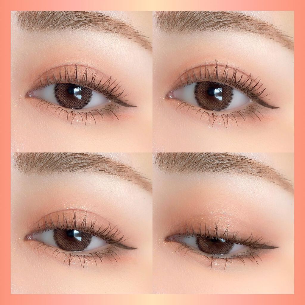 ムードフィットシャドウパレット S2. ジョイフルコーラル/MERZY/アイシャドウパレットを使ったクチコミ（3枚目）