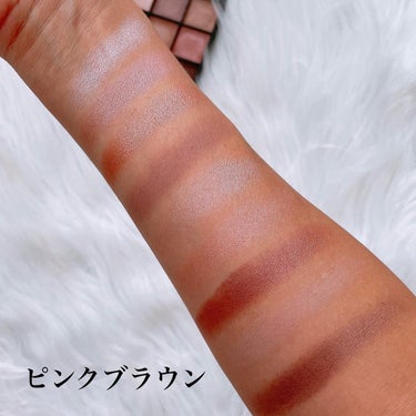 UR GLAM　BLOOMING EYE COLOR PALETTE/U R GLAM/パウダーアイシャドウを使ったクチコミ（2枚目）