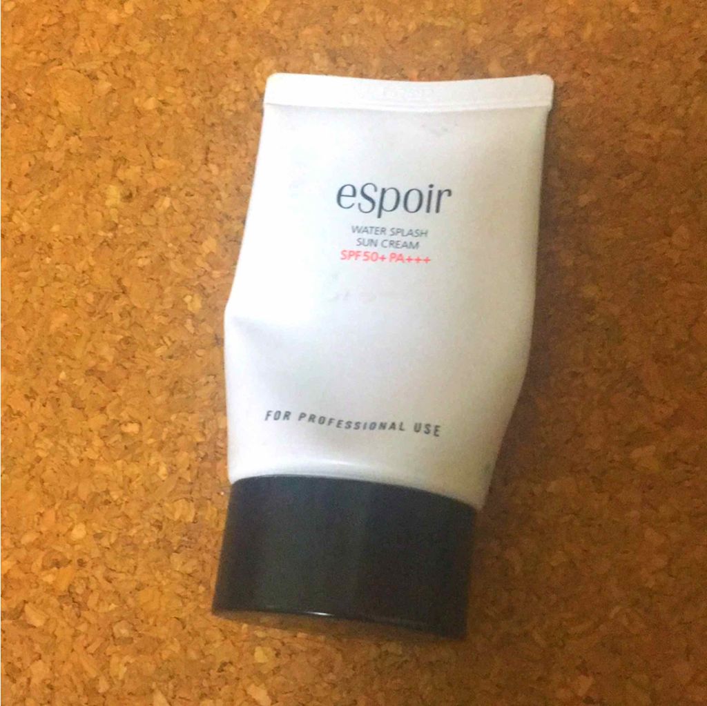 ウォータースプラッシュサンクリーム/espoir/化粧下地を使ったクチコミ(1枚目)