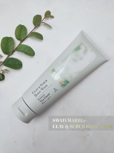 CLAY ＆ SCRUB BODY WASH/SWATi MARBLe/ボディスクラブを使ったクチコミ（1枚目）