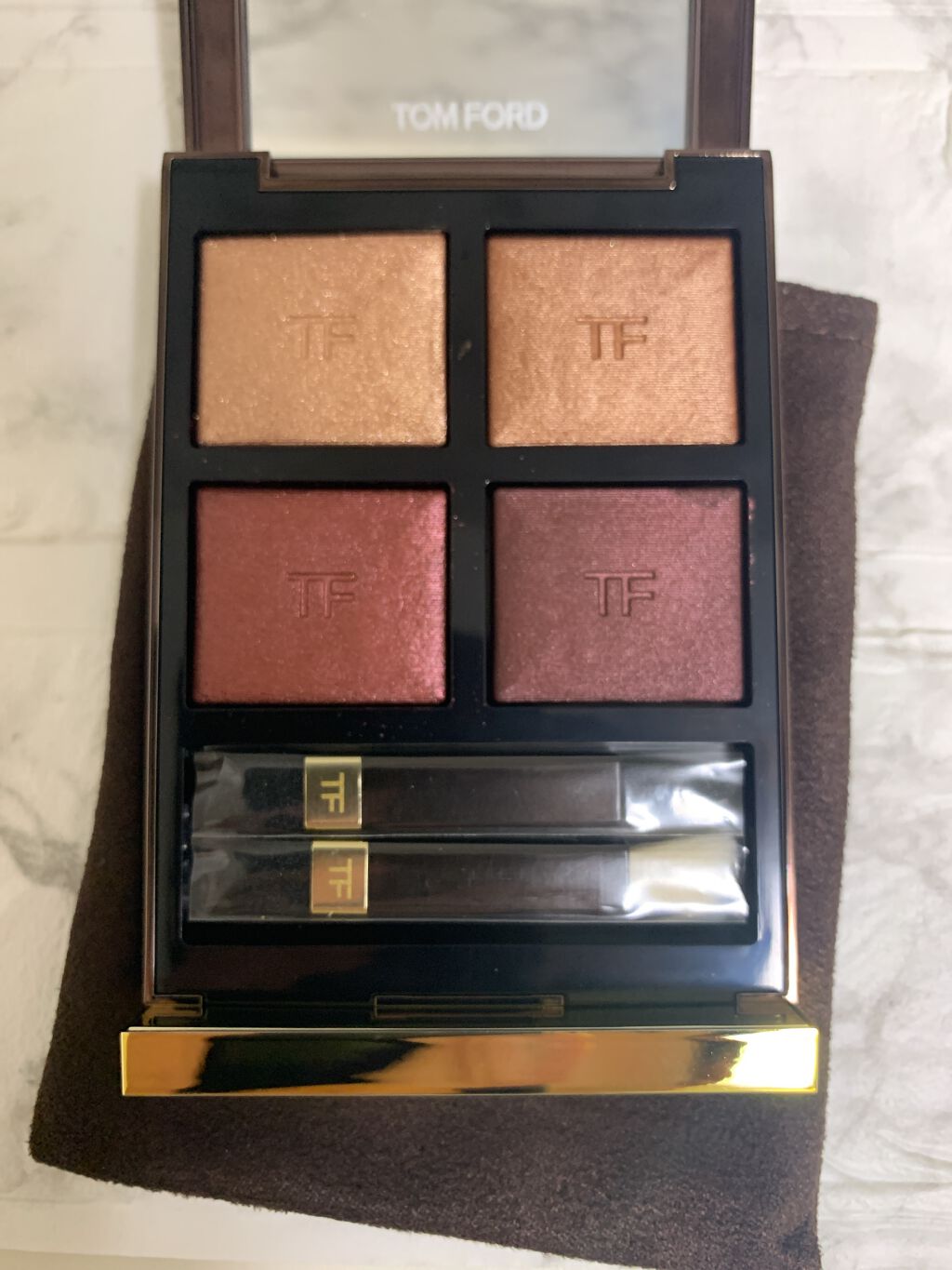 アイ カラー クォード/TOM FORD BEAUTY/アイシャドウパレットを使ったクチコミ(7枚目)
