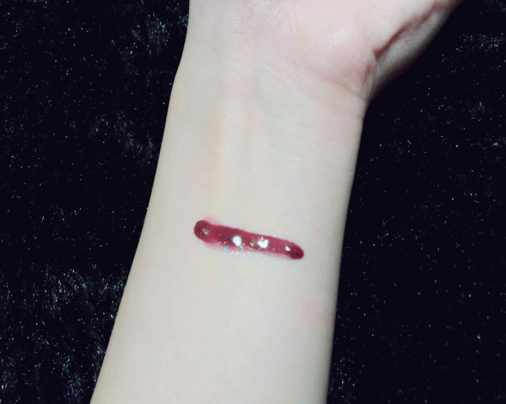 スパークリングツイストルージュ/MAJOLICA MAJORCA/リップグロスを使ったクチコミ(2枚目)