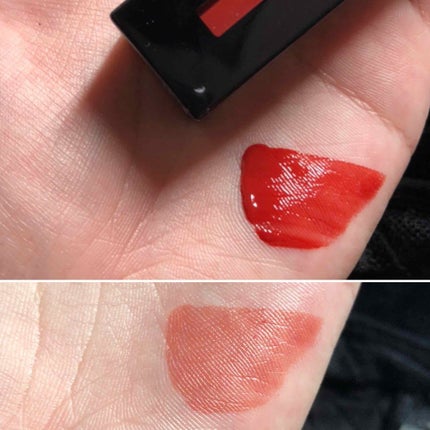 ルージュ ピュールクチュール ヴェルニ ヴィニルクリーム/YVES SAINT LAURENT BEAUTE/口紅を使ったクチコミ(2枚目)