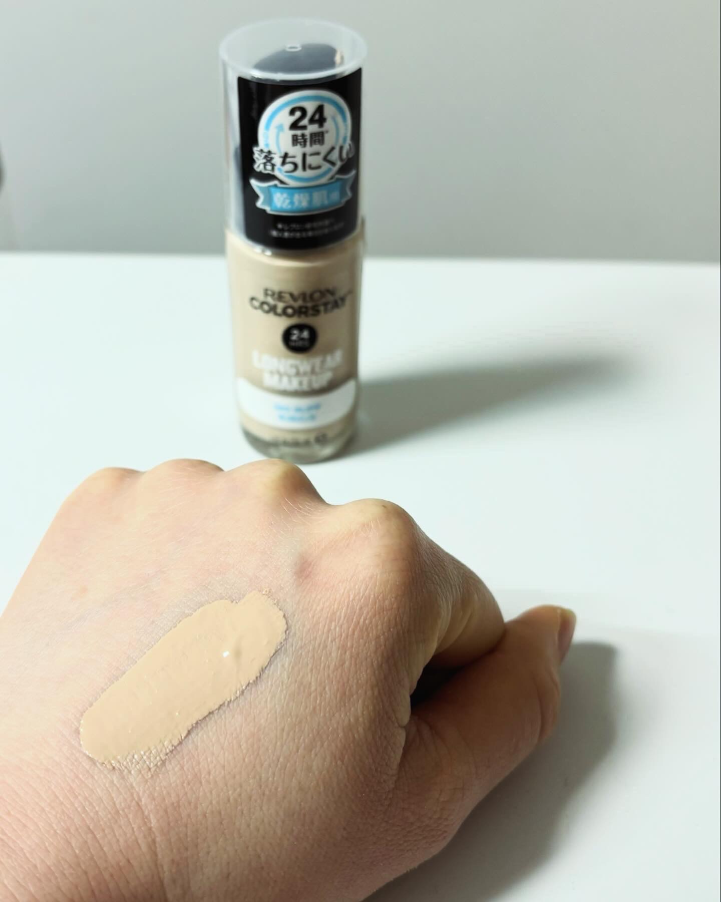 カラーステイ ロングウェア メイクアップ D/REVLON/リキッドファンデーションを使ったクチコミ（3枚目）