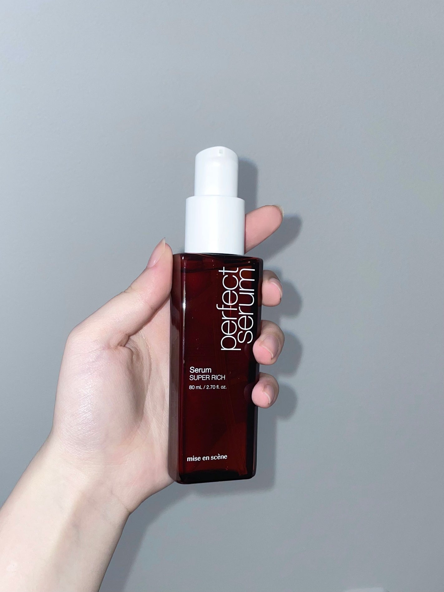 パーフェクトセラム リッチセラム/miseenscene/アウトバストリートメントを使ったクチコミ(2枚目)