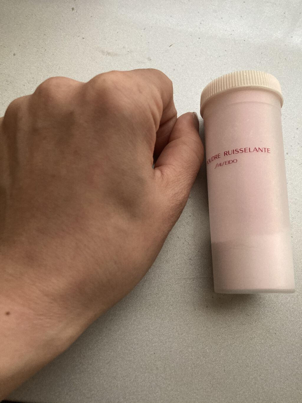 ラ・プードル ルイスロント/SHISEIDO/ルースパウダーを使ったクチコミ（1枚目）