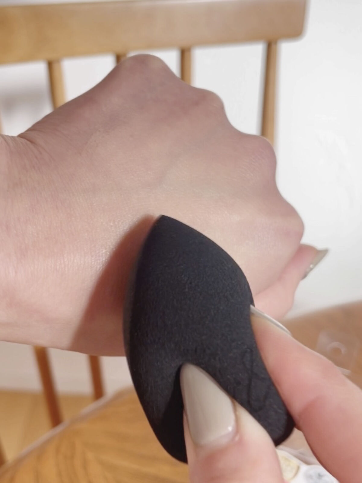 &be ブラックスポンジ/＆be/パフ・スポンジを使ったクチコミ（2枚目）