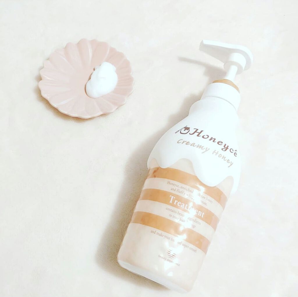 クリーミーハニー シャンプー/トリートメント シャンプー本体/ハニーチェ/市販シャンプーを使ったクチコミ（3枚目）