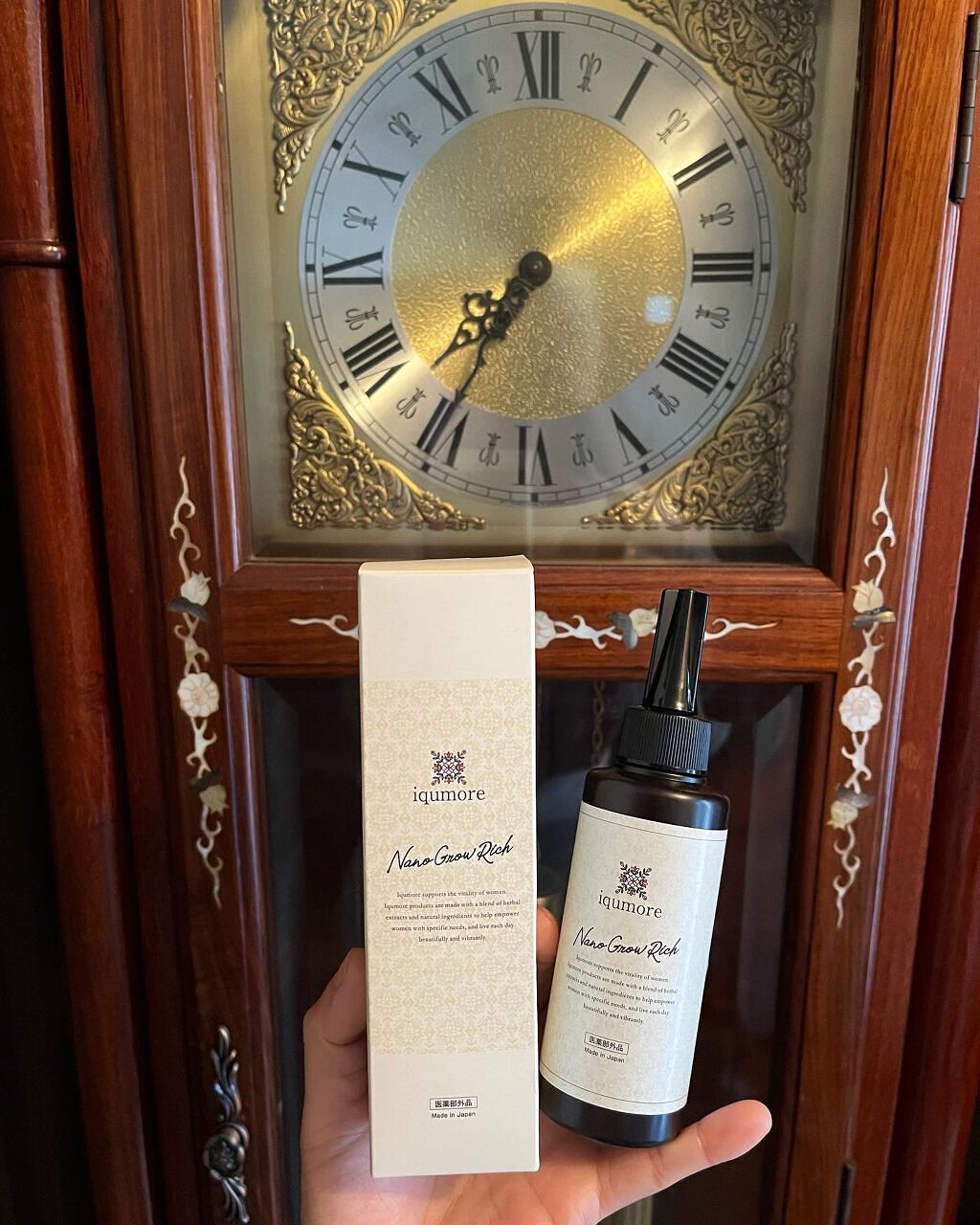 ナノグロウリッチ/iqumore/頭皮ローションを使ったクチコミ(1枚目)