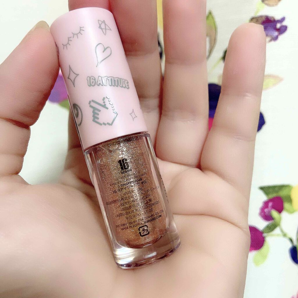 CANDYROCK SUGARPARTY/16BRAND/リキッドアイシャドウを使ったクチコミ(2枚目)