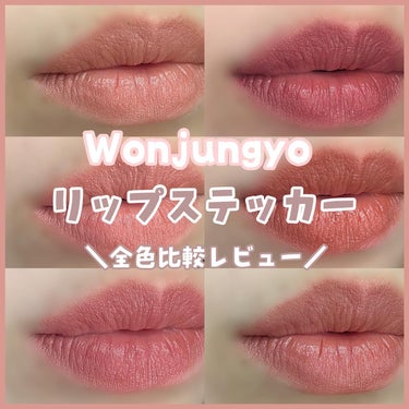 ウォンジョンヨ リップステッカー/Wonjungyo/口紅を使ったクチコミ（1枚目）