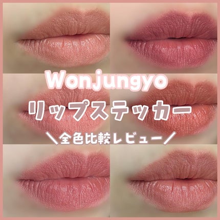 ウォンジョンヨ リップステッカー/Wonjungyo/口紅を使ったクチコミ(1枚目)