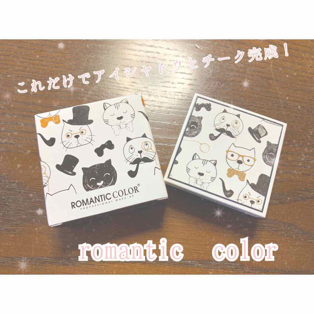 こんにちは、meoです！

今回は

professional makeupのromanticcolor

についてレビューしていきたいと思います。

こちらもインスタの広告に出てきて気になっていた、カラービーという中国コスメショップで購入