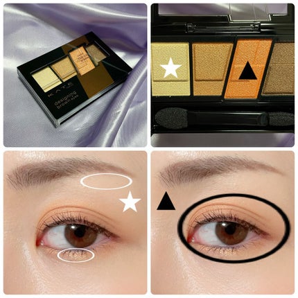 UR GLAM POWDER EYESHADOW/U R GLAM/単色アイシャドウを使ったクチコミ(3枚目)