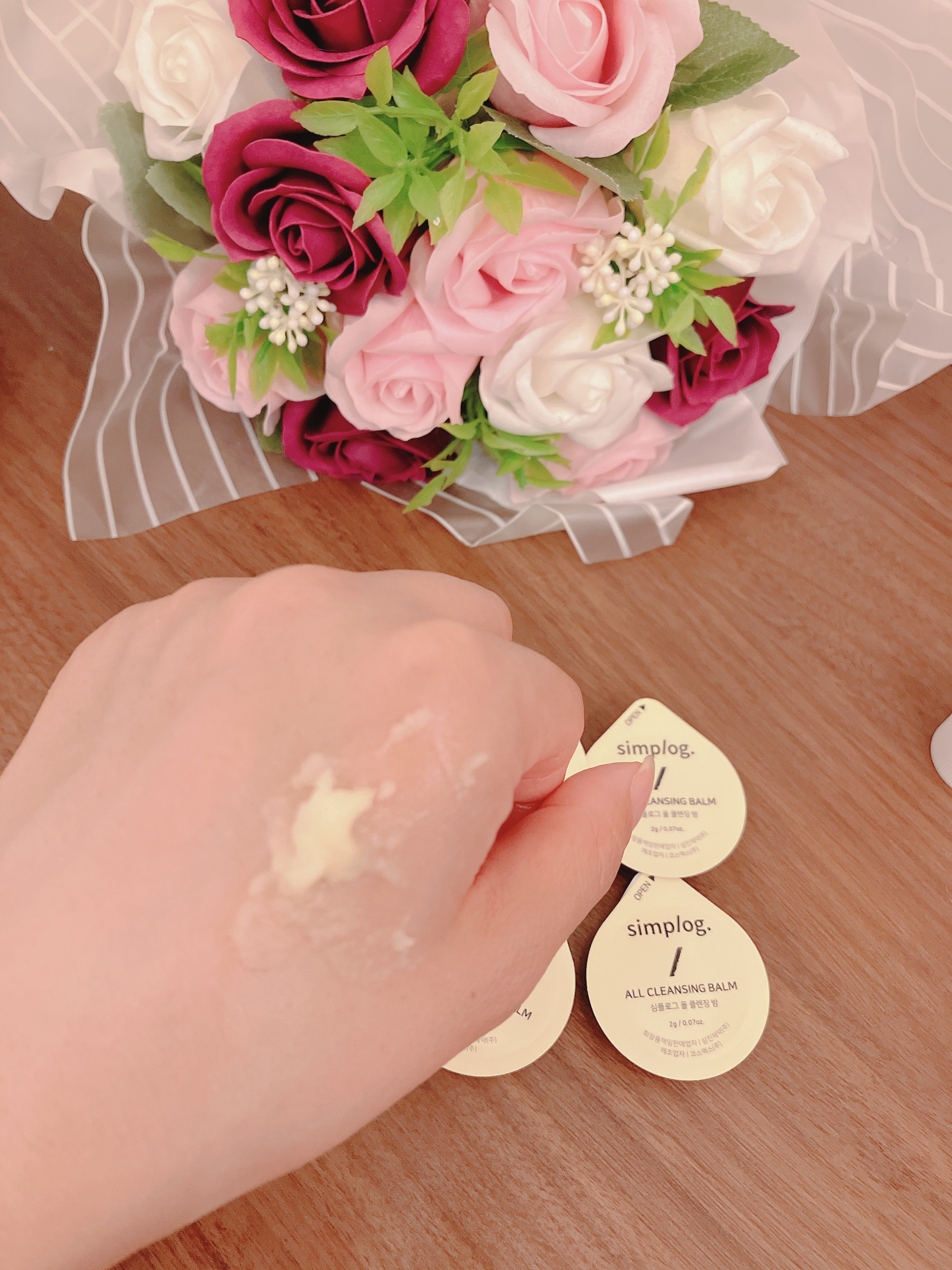 オールクレンジングバーム/Simplog./クレンジングバームを使ったクチコミ（3枚目）