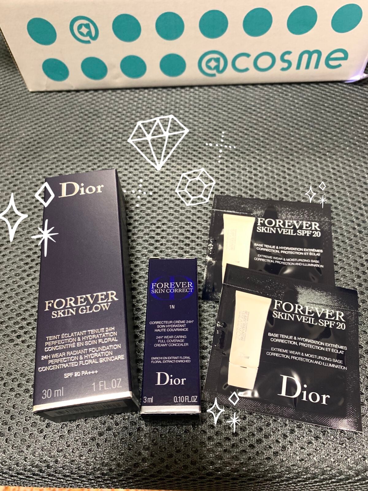 ディオールスキン フォーエヴァー フルイド グロウ/Dior/リキッドファンデーションを使ったクチコミ(3枚目)