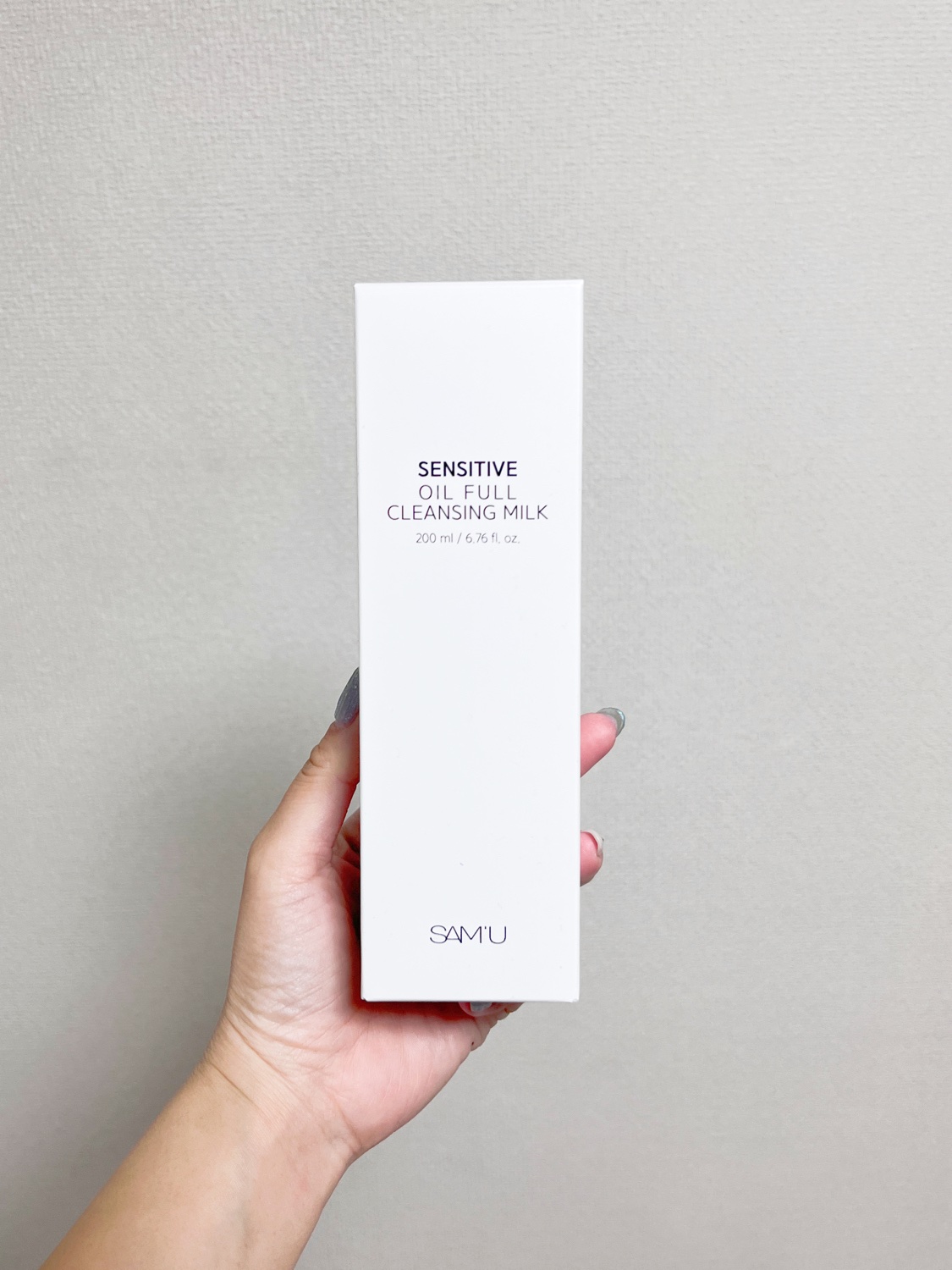 センシティブオイルフルクレンジングミルク/SAM'U/ミルククレンジングを使ったクチコミ（2枚目）