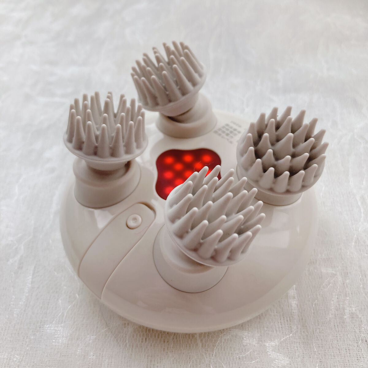 ヘッドスパ 電動頭皮ブラシ/yete/ヘッドマッサージャーを使ったクチコミ（3枚目）