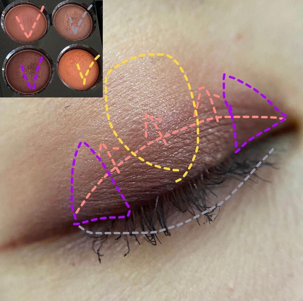 レ キャトル オンブル/CHANEL/アイシャドウパレットを使ったクチコミ(4枚目)