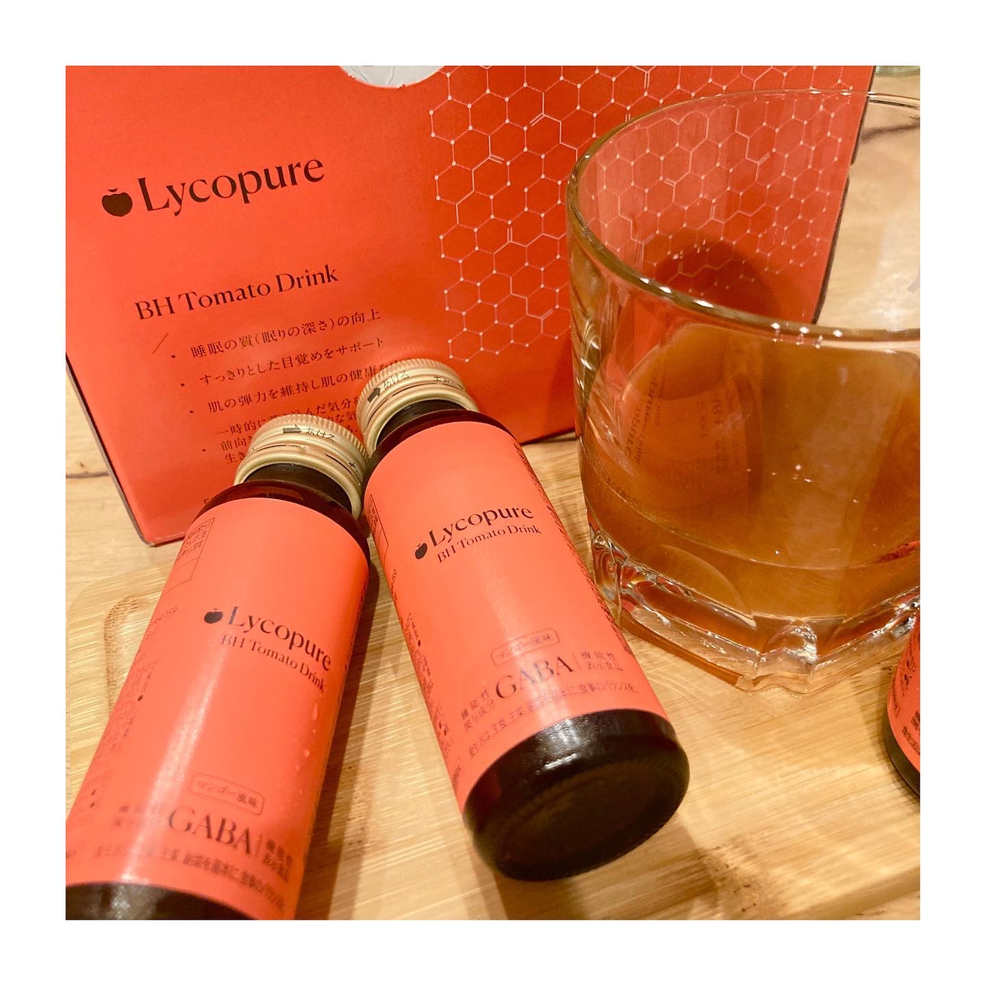 BH トマトドリンク/リコピュア/美容ドリンクを使ったクチコミ（1枚目）
