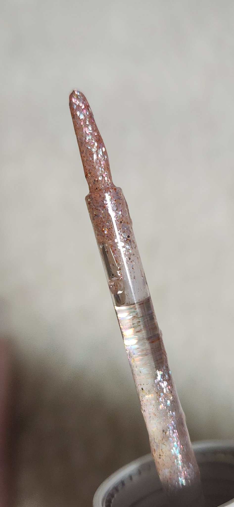 スピングリッターリキッドアイグロー EG500 ギャラクシーパブ/AMIOK/グリッターを使ったクチコミ（3枚目）