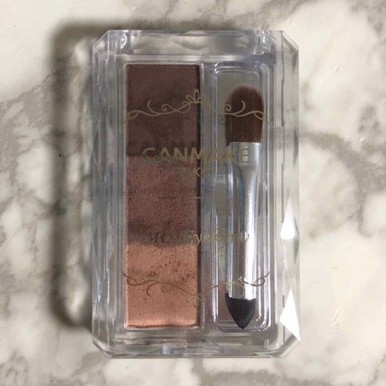 ミックスアイブロウ 02 ナチュラルブラウン/キャンメイク/パウダーアイブロウを使ったクチコミ(1枚目)