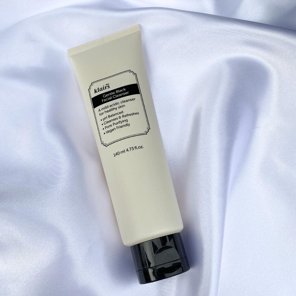 ジェントルブラックフェイシャルクレンザー(140ml)/Klairs/洗顔フォームを使ったクチコミ(2枚目)