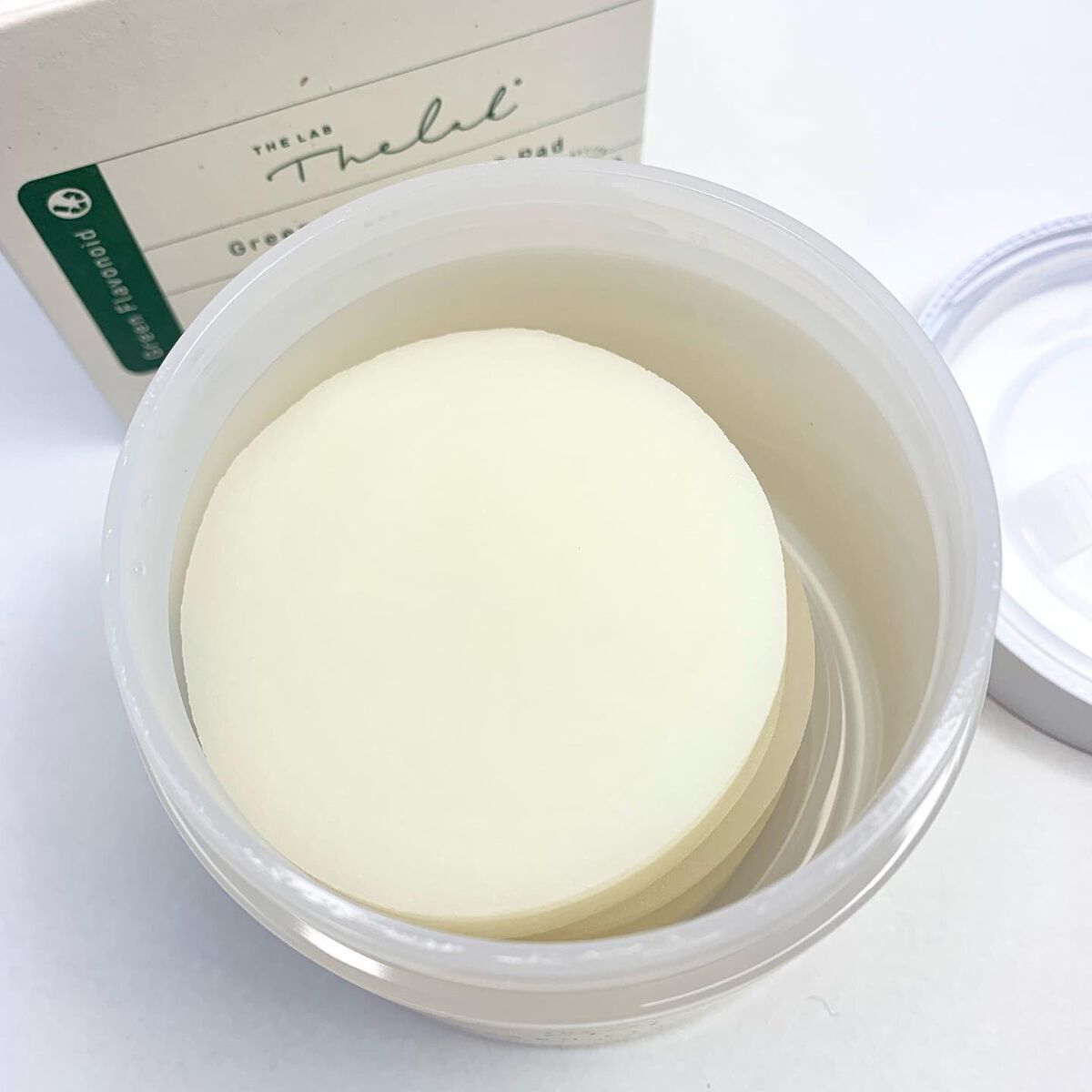 Green Flavonoid 2.5 Pad/THE LAB/その他スキンケアを使ったクチコミ(4枚目)