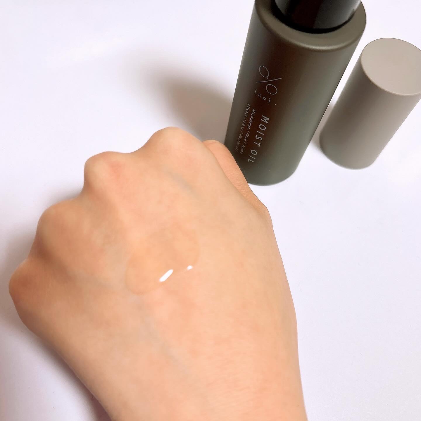 碧　モイストオイル〈金木犀〉/碧(ao)/アウトバストリートメントを使ったクチコミ（3枚目）