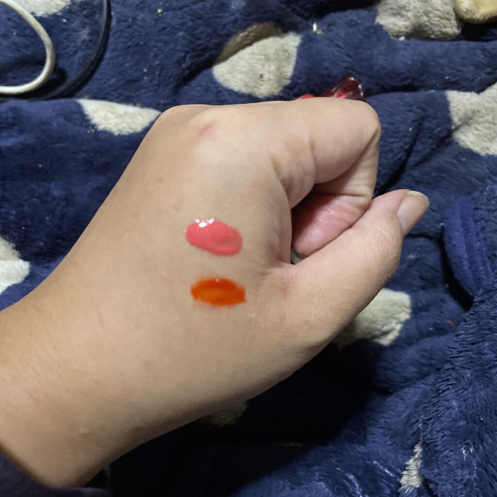 ジェリー キャンディー ティント 03 パーシモンオレンジ/the SAEM/リップティントを使ったクチコミ（2枚目）