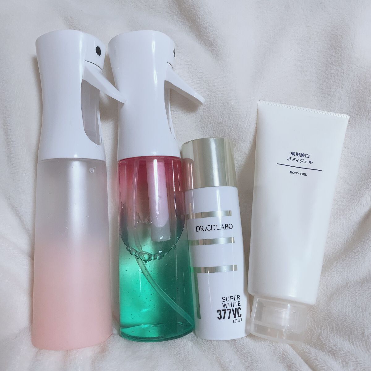 薬用美白ボディジェル/無印良品/ボディローションを使ったクチコミ（2枚目）