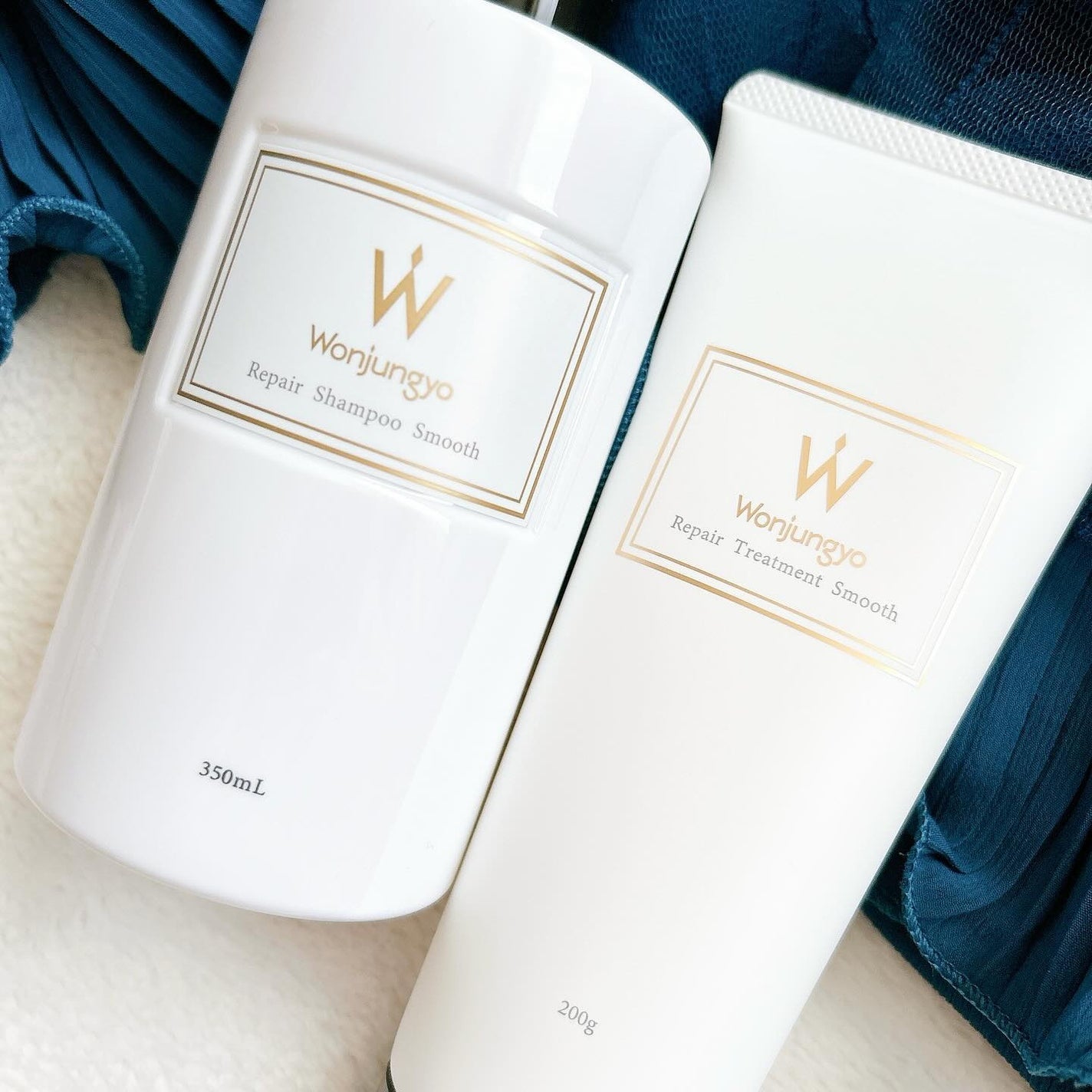ウォンジョンヨ リペアシャンプー スムース/リペアトリートメント スムース/Wonjungyo/市販シャンプーを使ったクチコミ(2枚目)