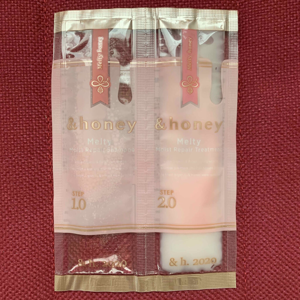 &honey Melty モイストリペア シャンプー1.0／モイストリペア ヘアトリートメント2.0/&honey/市販シャンプーを使ったクチコミ（1枚目）