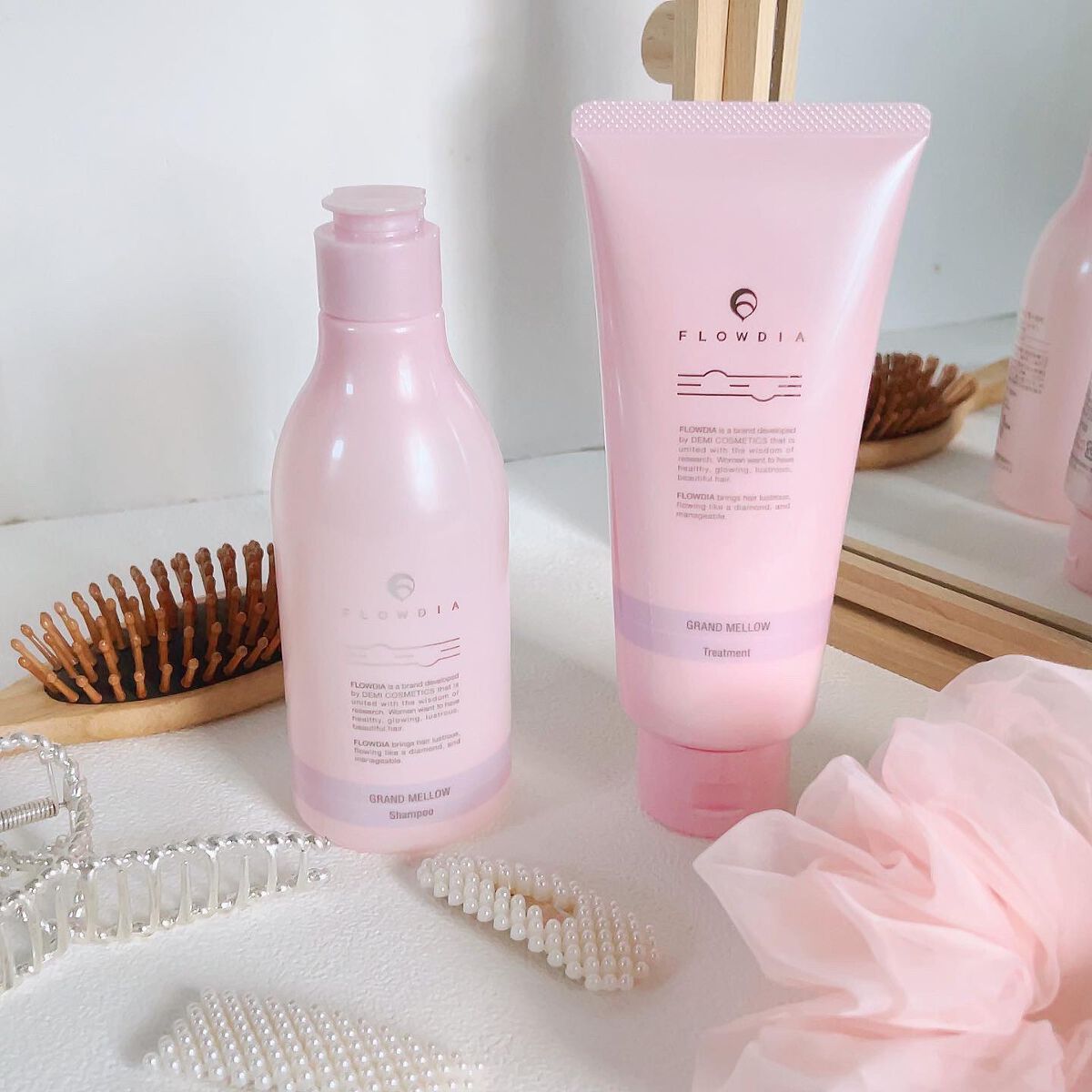 フローディア シャンプー グランメロウ/FLOWDIA/サロンシャンプーを使ったクチコミ(1枚目)