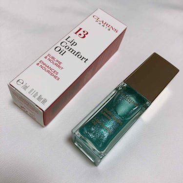 コンフォート リップオイル  13 ミント グラム/CLARINS/リップグロスを使ったクチコミ（2枚目）